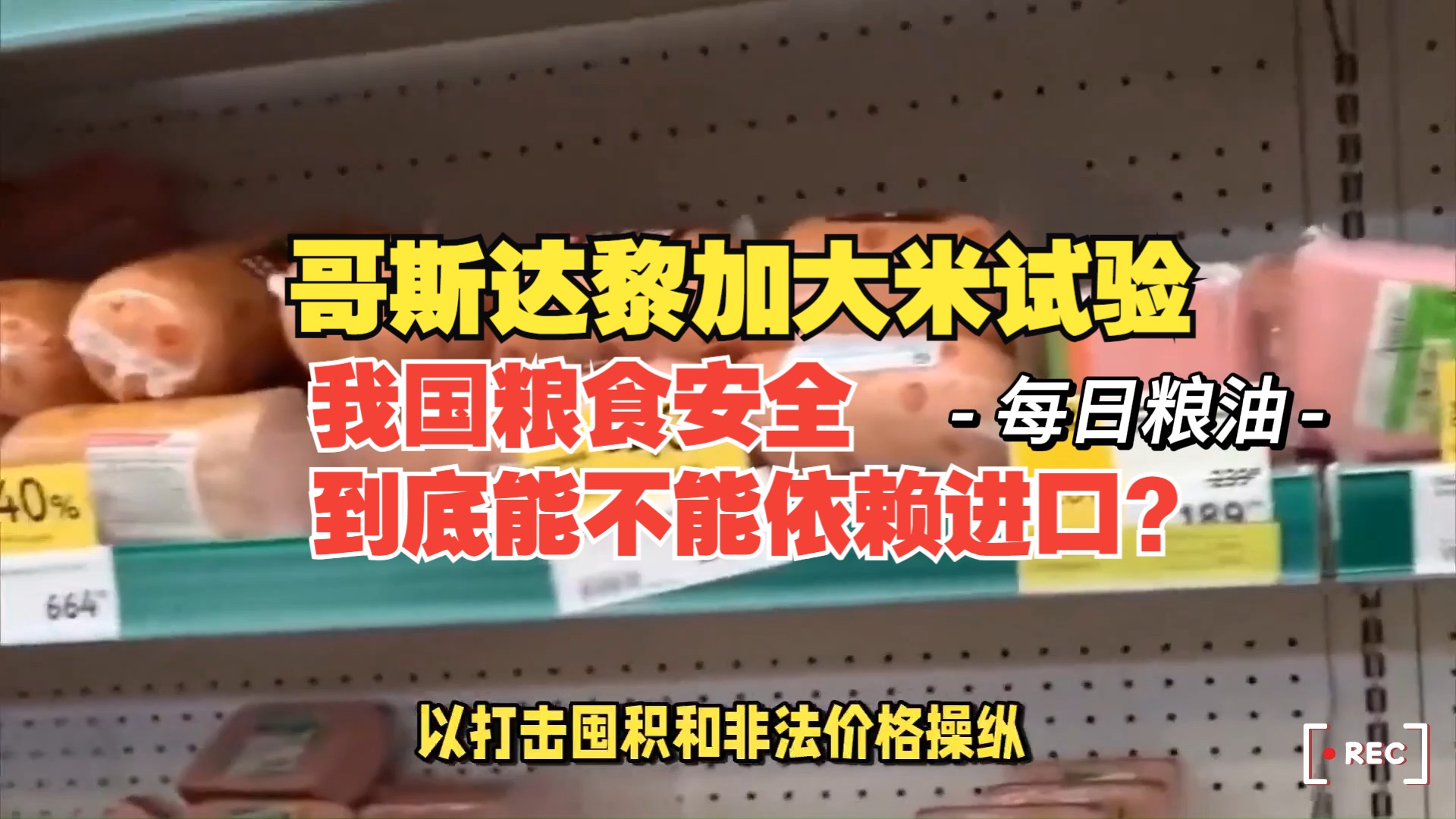 我国粮食安全到底能不能依赖进口市场?哥斯达黎加大米之路计划给出答案;俄罗斯增加小麦临时出口配额,乌克兰现任农业部长涉嫌非法侵占农田哔哩哔...