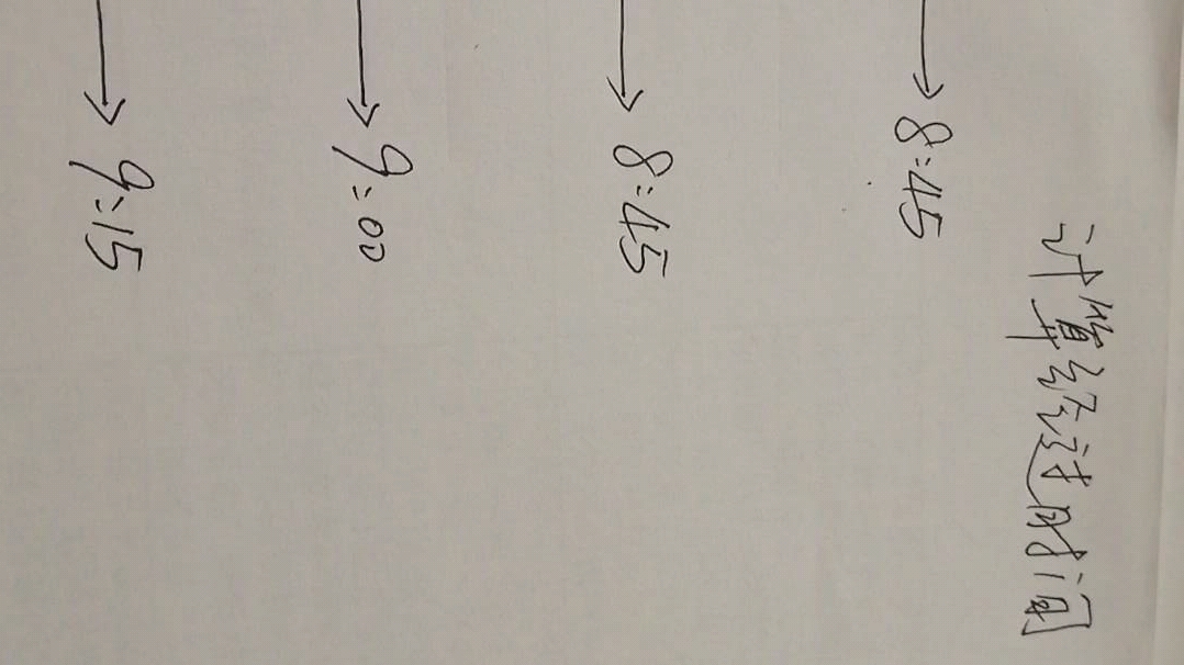 [图]三年级数学【经过时间的计算】