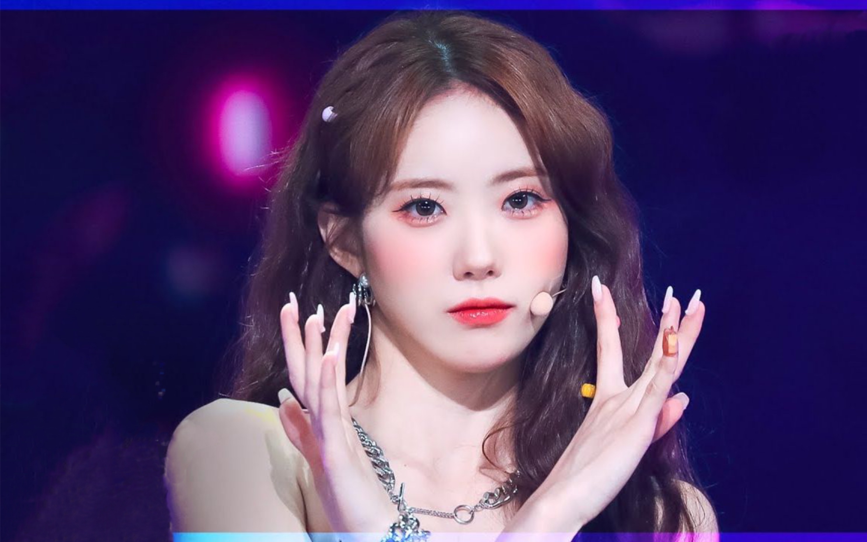 luda李露朵卤蛋这场妆造我好喜欢