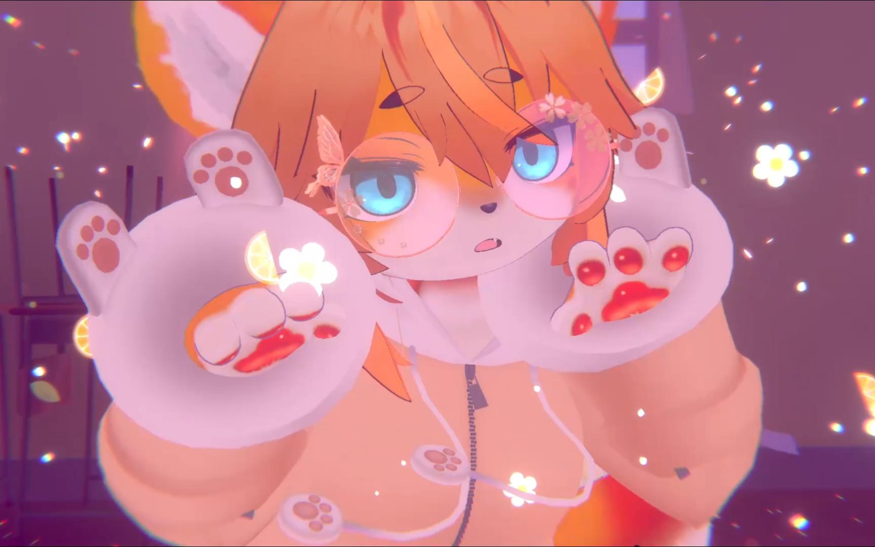 黄岛岛喵喵喵uwu VRC MMD哔哩哔哩bilibili