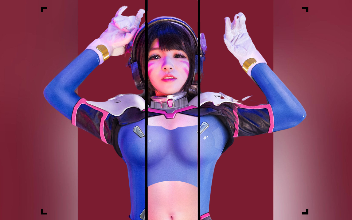 【3d建模】这样的"dva"你见过吗?成年人才能观看的女性角色雕刻建模