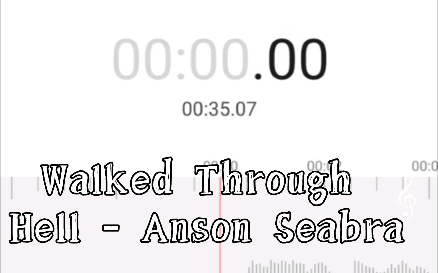 [图]【清唱】Walked Through Hell - Anson Seabra