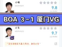 Download Video: BOA 3－1 厦门VG 赛后虎扑评分