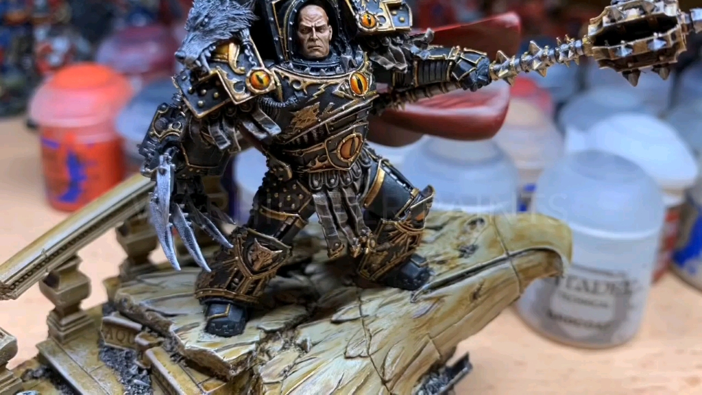 战帅荷鲁斯对比漆涂装