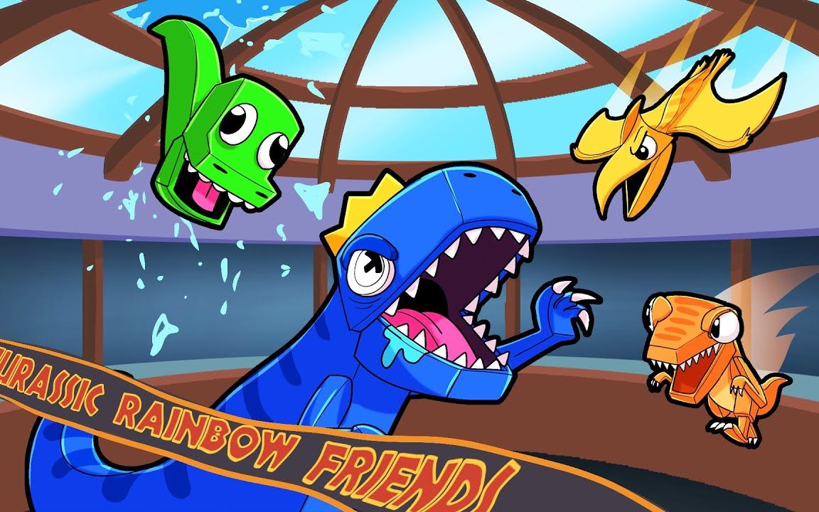 【rainbow friends】奇异世界彩虹恐龙