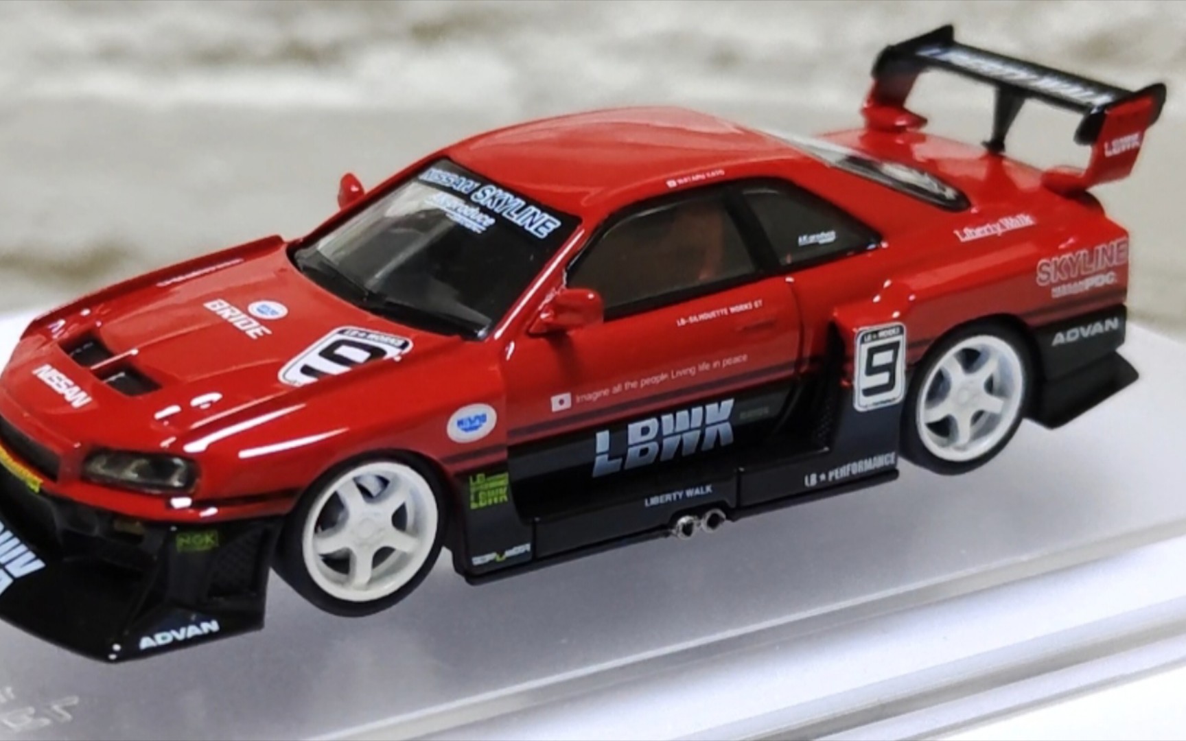 cm 尼桑 skyline lb-er34 super silhouette #9 超级剪影