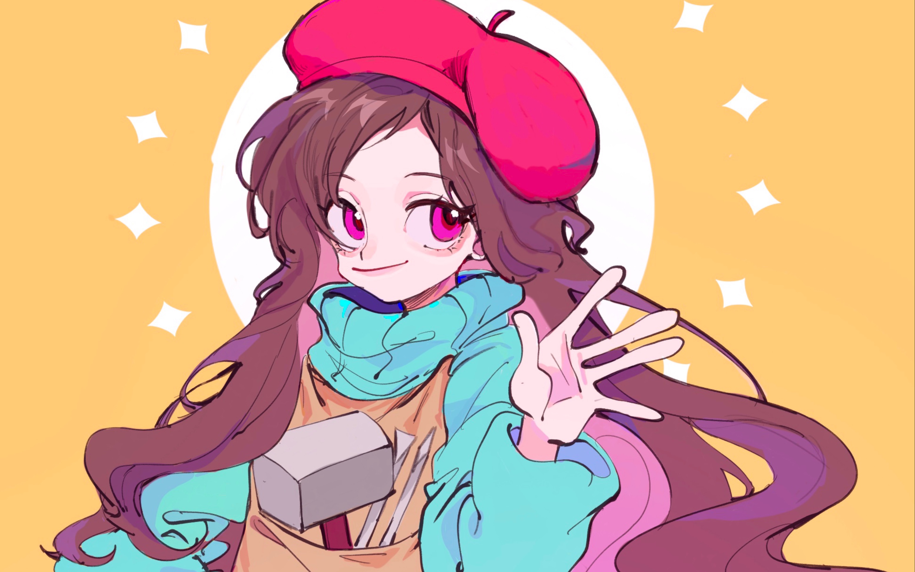 【怪诞小镇/过程】带艺术家 mabel_哔哩哔哩_bilibili