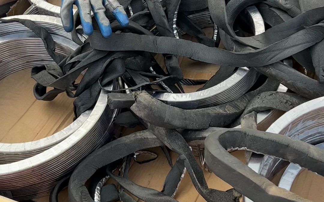 a型基本型碳钢304不锈钢金属法兰垫片缠绕垫片高温法兰密封垫