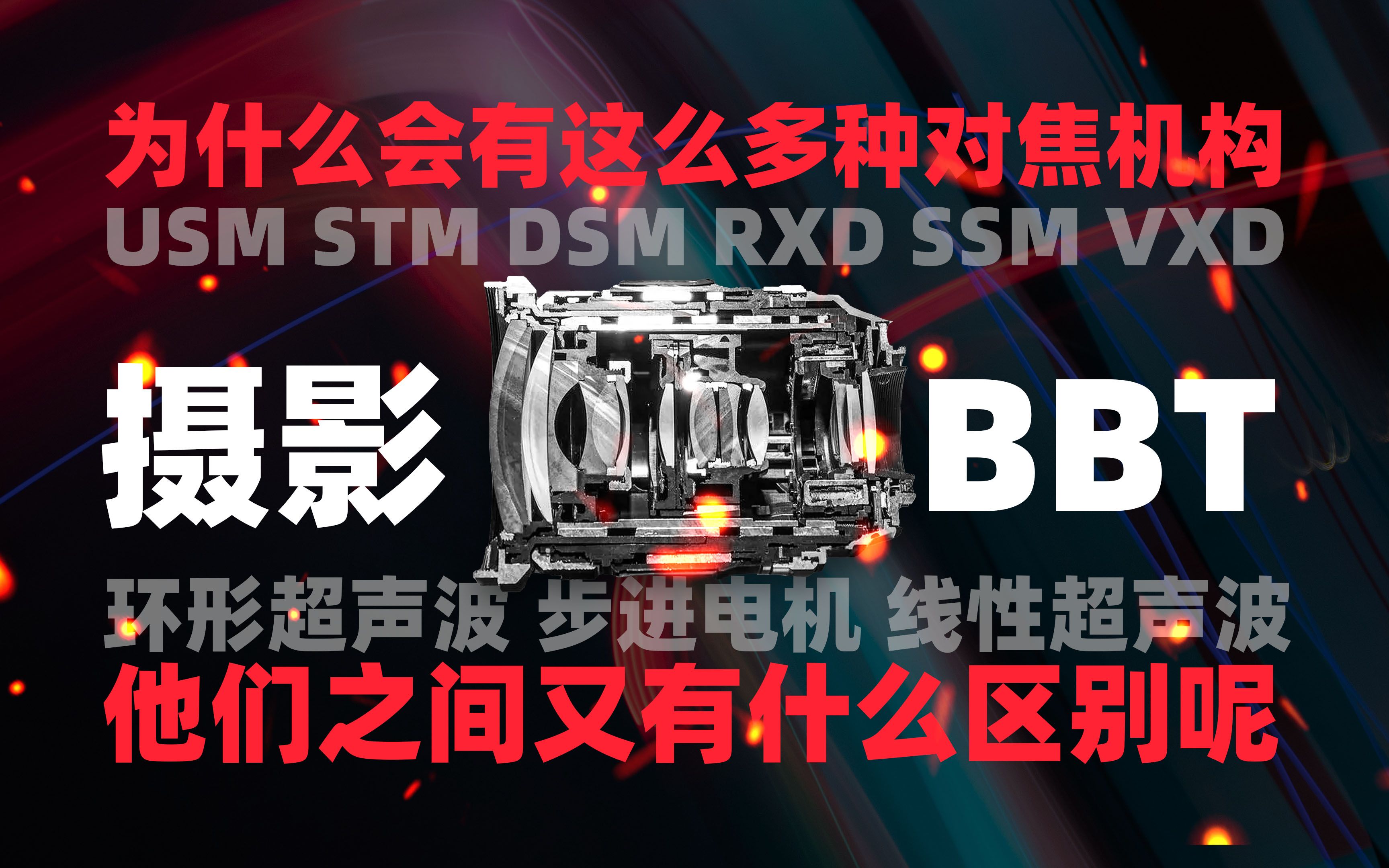 STM有噪音吗 为什么会有这么多种对焦机构 他们之间又有什么区别哔哩哔哩bilibili