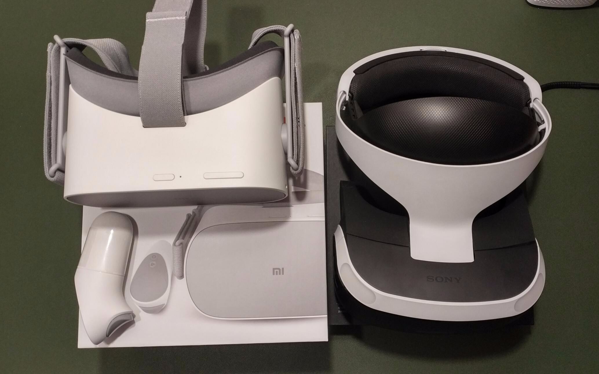 「蓝猫开箱」小米vr一体机开箱,轮为夕阳业的vr还有什么亮点?