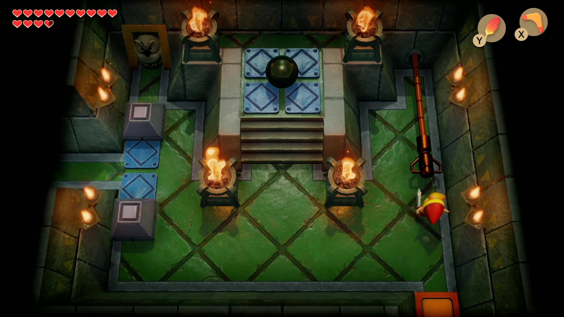 jplay塞尔达传说织梦岛p11大鹫塔这个大鹫塔是真的有点难啊