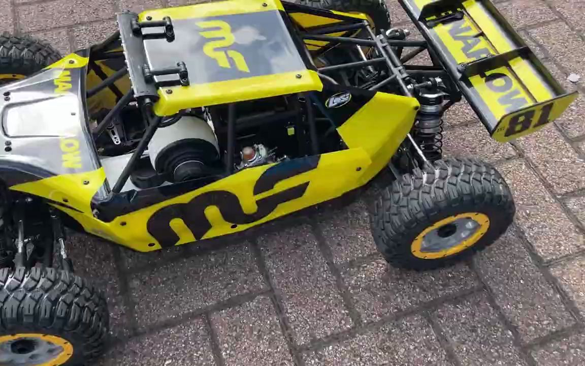 【rc遥控车】新玩具 - 大汽油遥控车