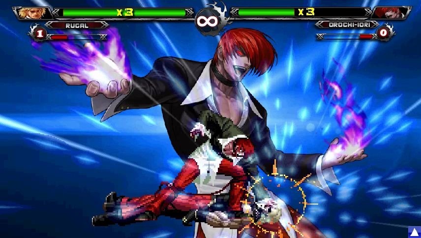 拳皇wingex里卢卡尔vs5级暴走八神庵