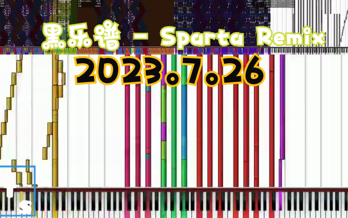 黑乐谱  Sparta Remix哔哩哔哩bilibili