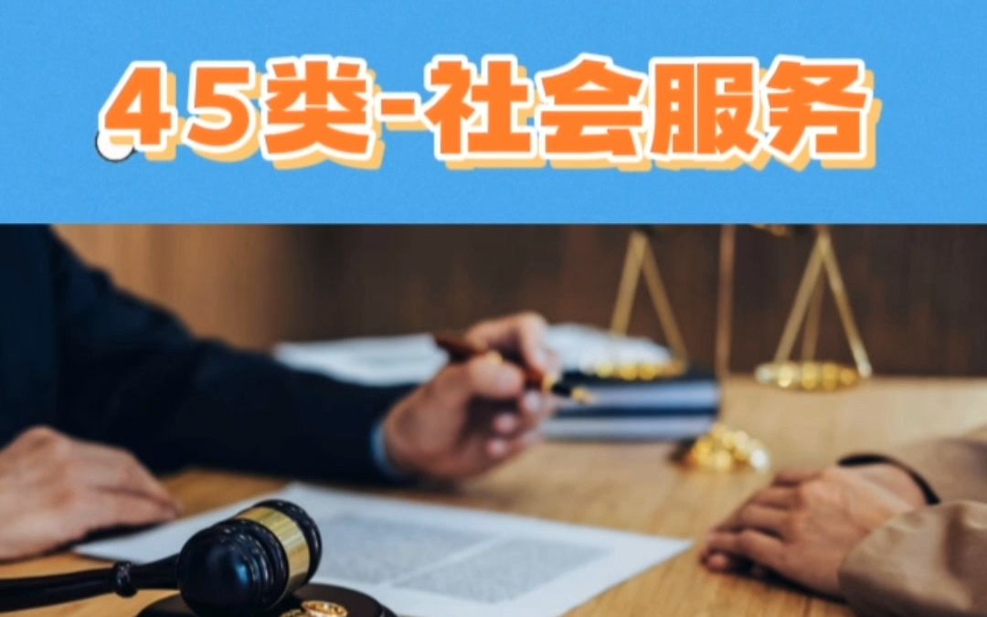 商标转让 | 第45类社会服务商标哔哩哔哩bilibili