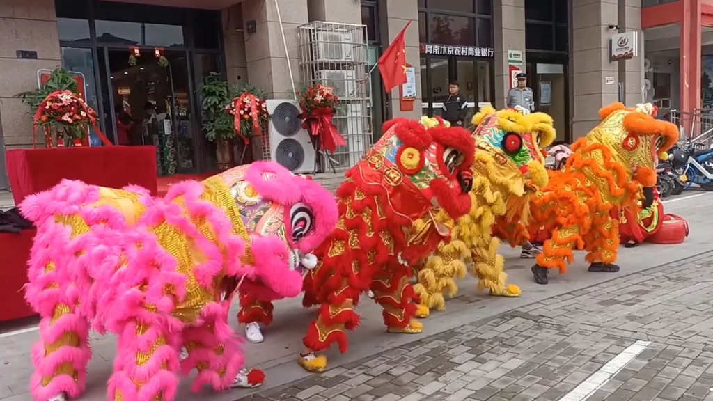 天津19112878本地129舞獅表演,祥獅獻瑞點睛醒獅婚禮舞獅生日舞獅壽宴