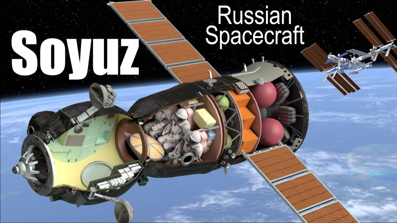 [图]【油管搬运】联盟号飞船内部是怎样工作的？How does the Soyuz Spacecraft work_