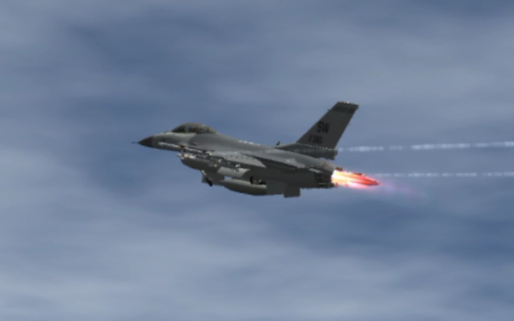 亡牌飞行员偷台军f16战斗机击落4架台军空中力量后返回机场降落失败