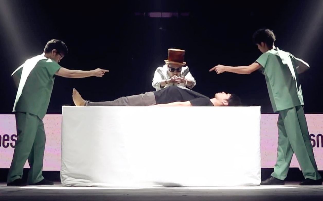 超惊悚手术台之舞日本机械舞大神黄帝心仙人在法国justedebout嘉宾