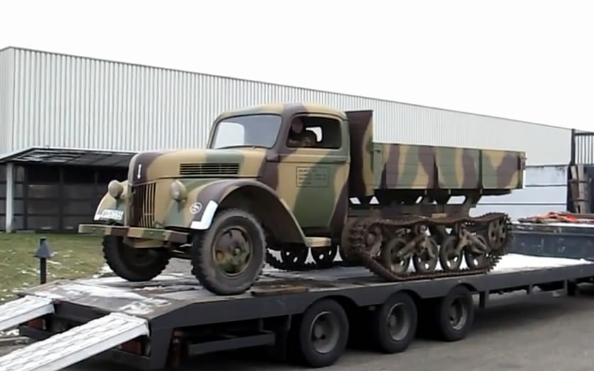 【asphm】ford maultier 德军半履带卡车_哔哩哔哩 (゜-゜)つロ 干杯
