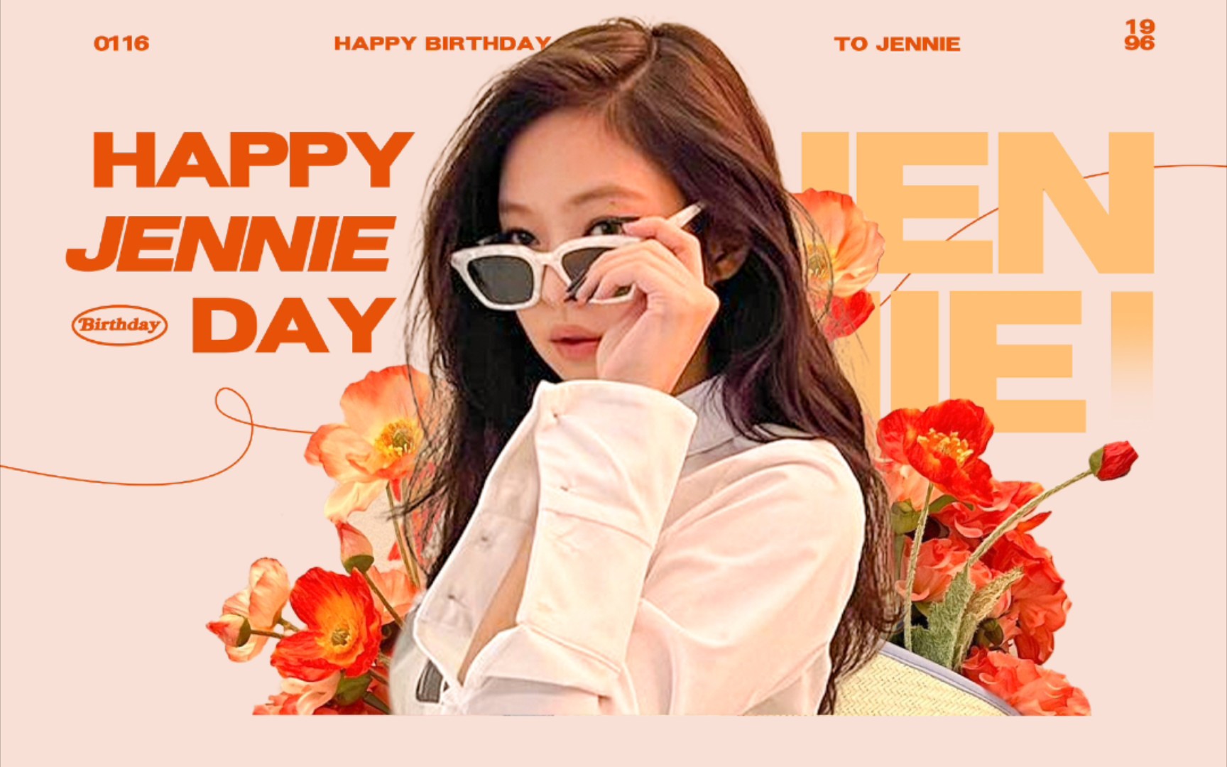 【JENNIE】 HAPPY JENNIE DAY! 0116金珍妮生日快乐!哔哩哔哩bilibili