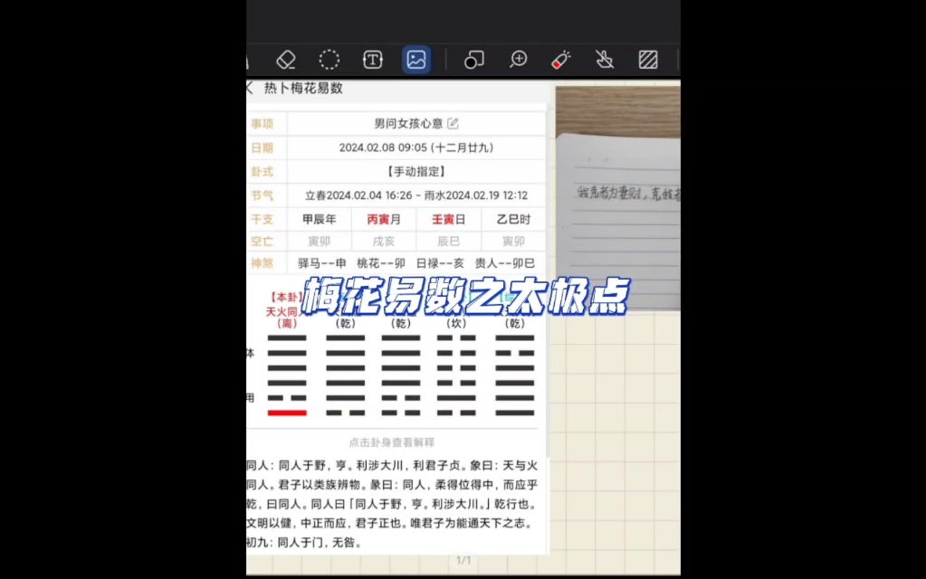 梅花易数技巧之太极点哔哩哔哩bilibili