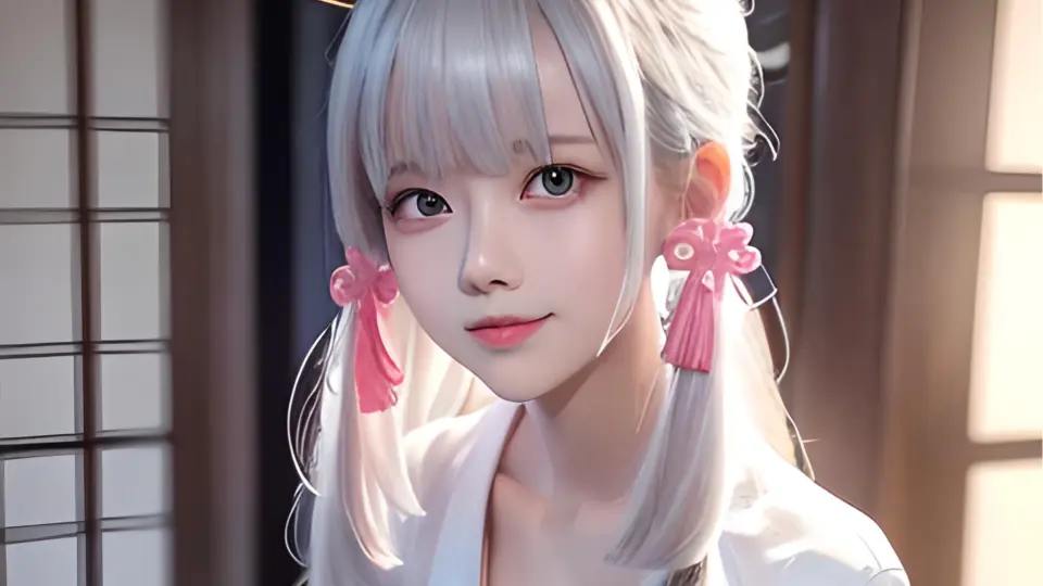 AI Coser〗神里绫华像这样悠闲安稳的时光，如果再多一点就好了，我真 