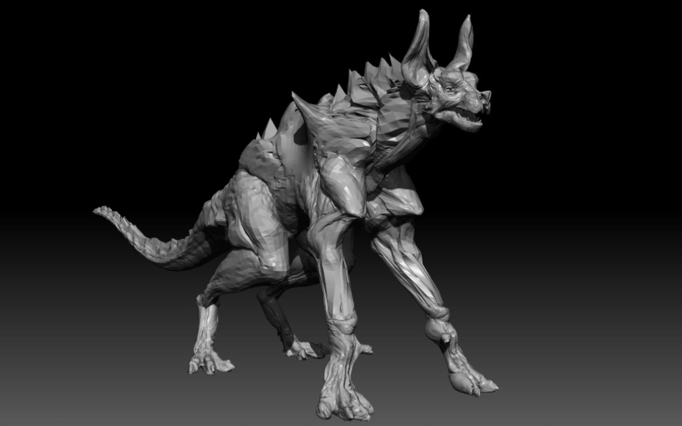 奇怪的tf动画测试(狗龙?