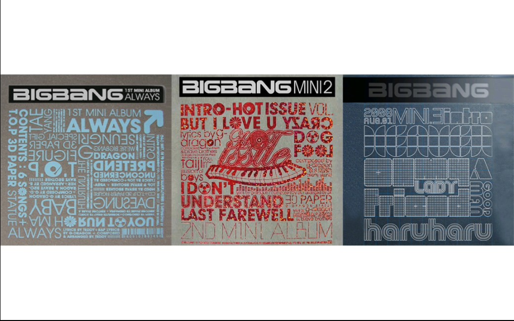 [图]【BIGBANG】2007年迷你专辑1《Always》迷你专辑2《Hot Issue》+2008年迷你专辑3《Stand Up》