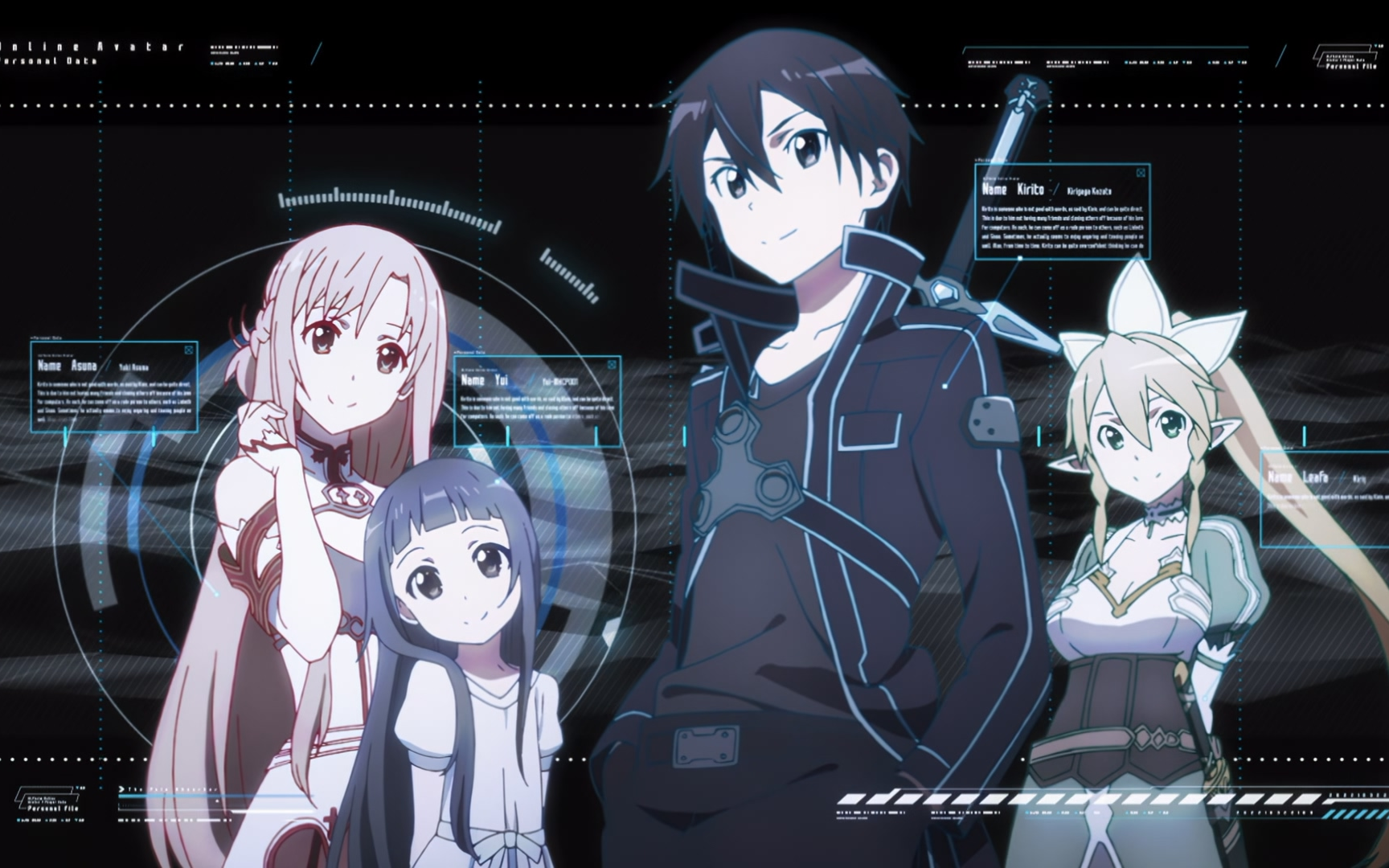 《刀剑神域 sword art online ii》第二季 nced&ncop高清修复60帧