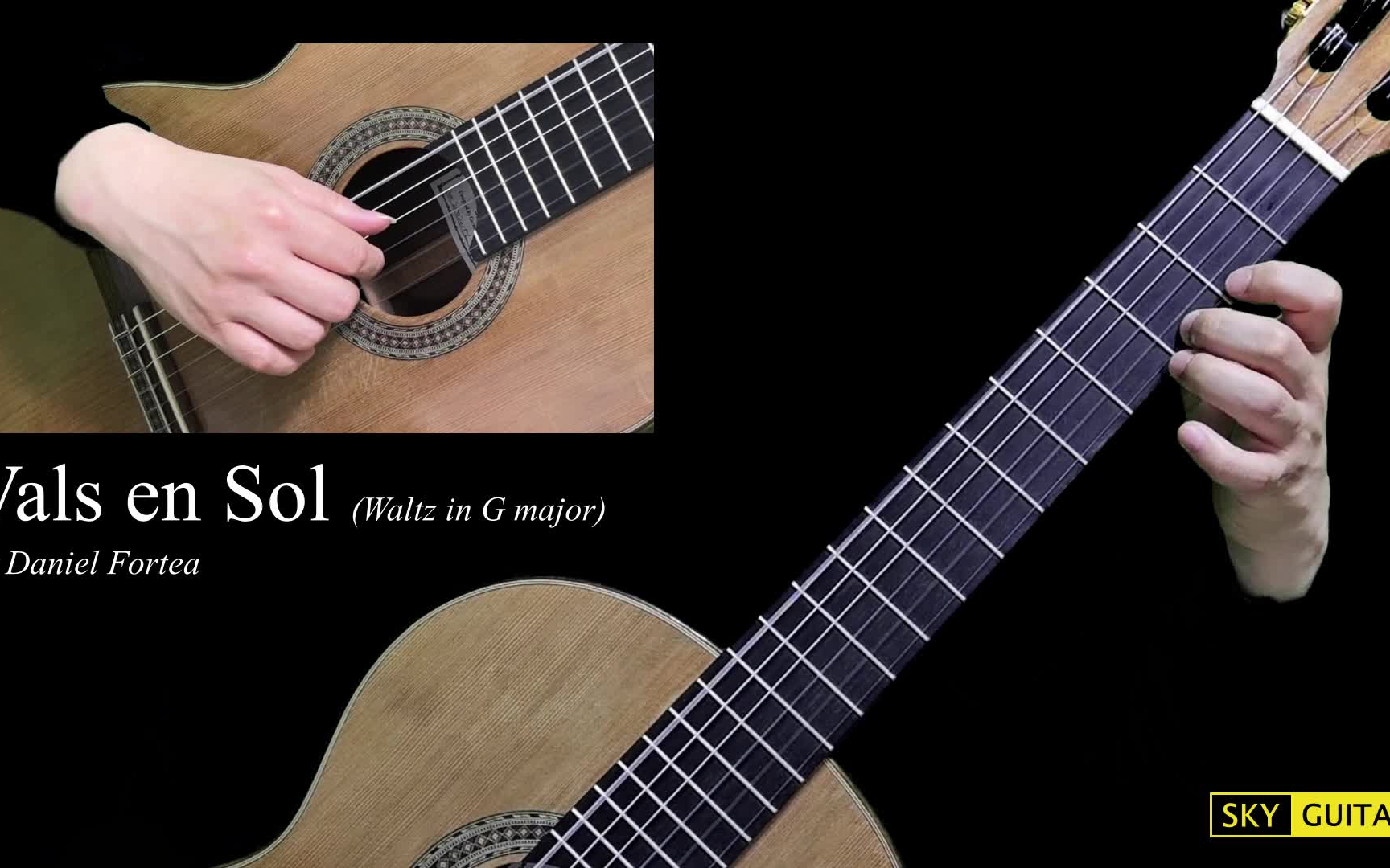 丹尼尔.弗提耶-g大调华尔兹-吉他带谱教学-gq399-08