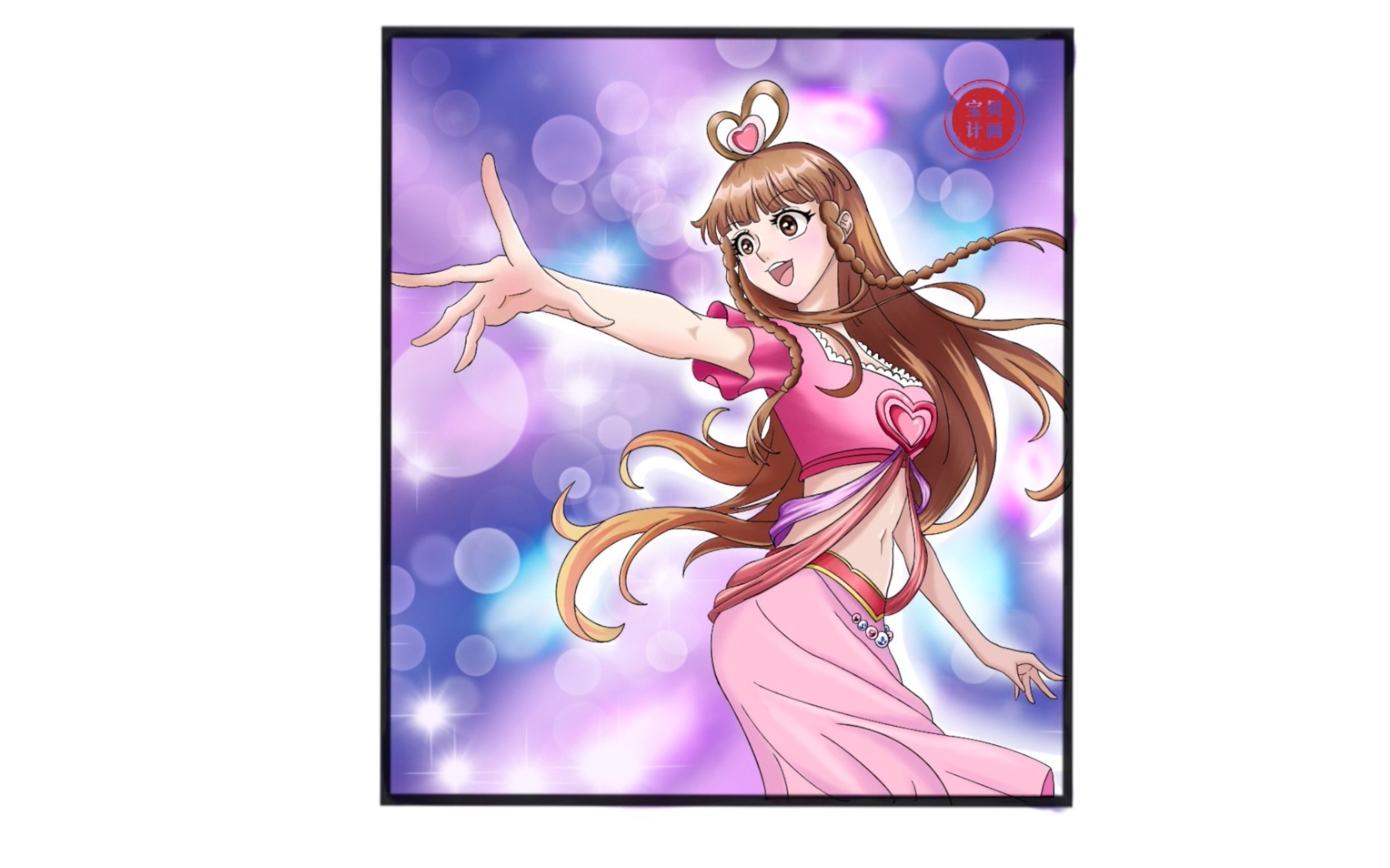 爸爸画的叶罗丽vs我画的叶罗丽_哔哩哔哩_bilibili