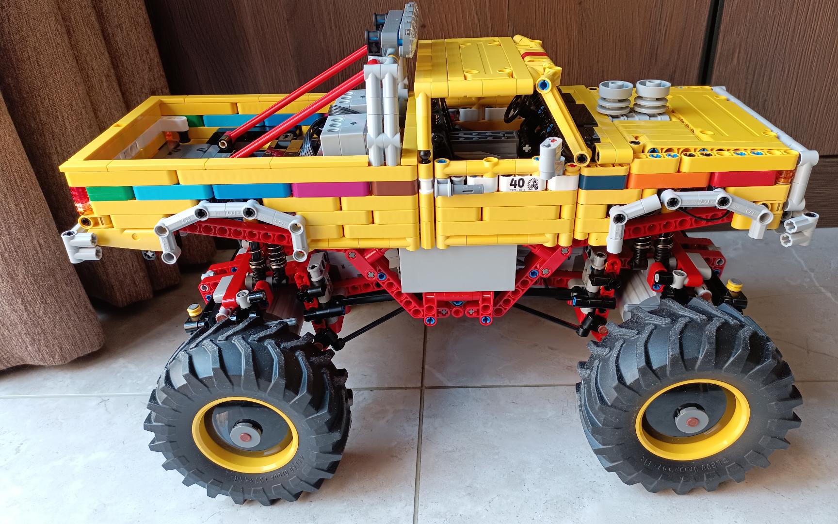 【乐高moc】rb moc-31327 vintage monster truck 怪兽卡车