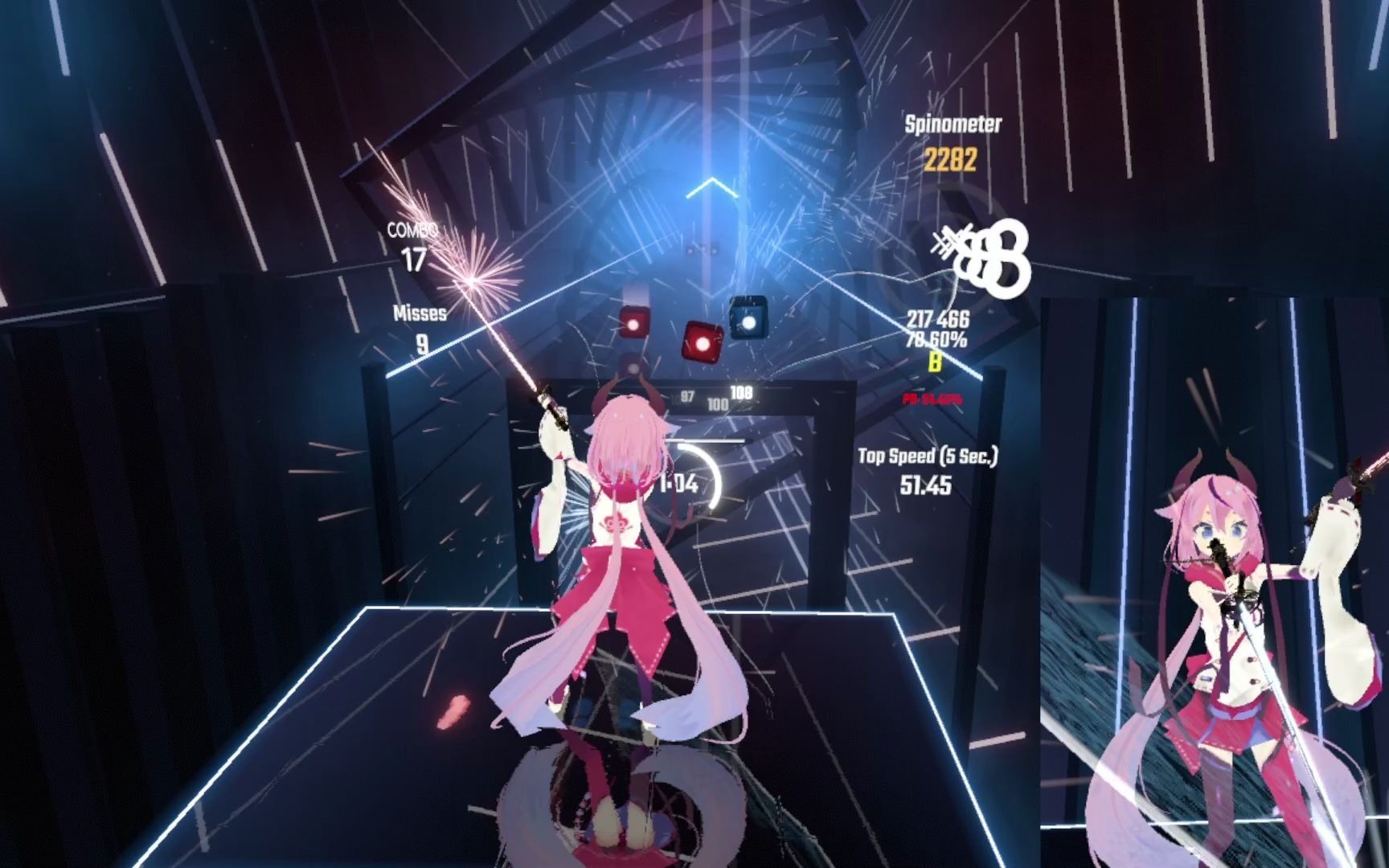 vividvice咒术回战op2完整版节奏光剑反手握法第三人称