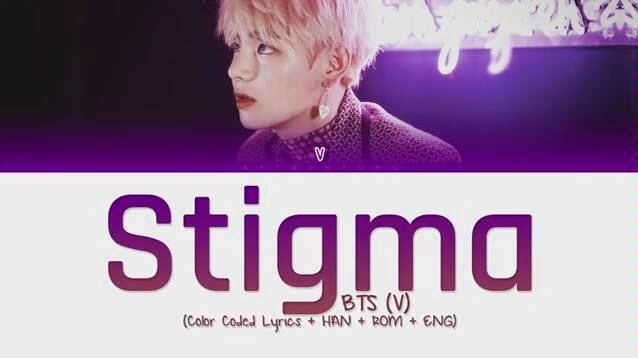 BTS(防弹少年团)V(金泰亨)solo曲《STIGMA》哔哩哔哩bilibili