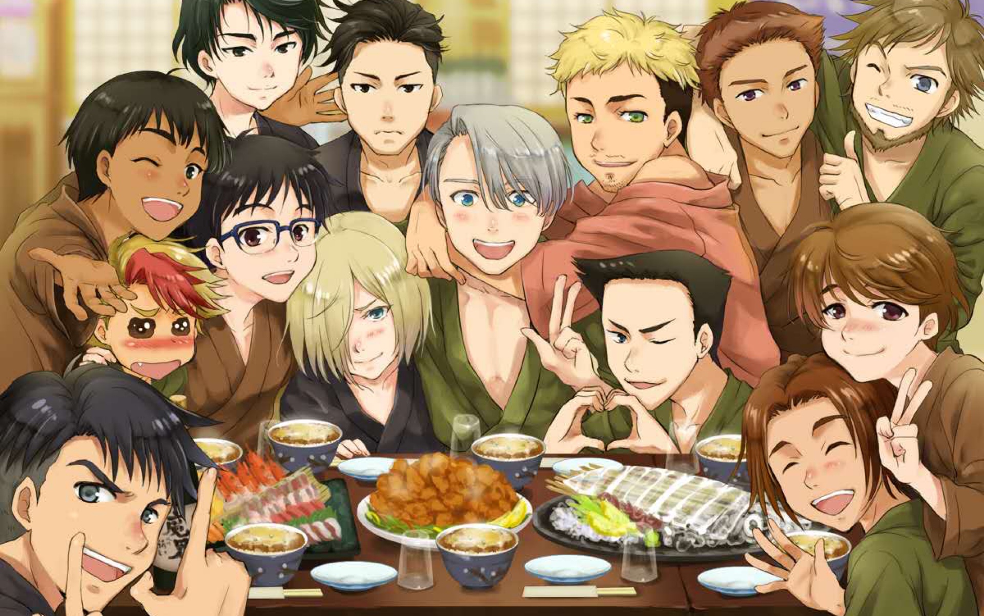 【冰上的尤里】「全员群像—冰上的爱」