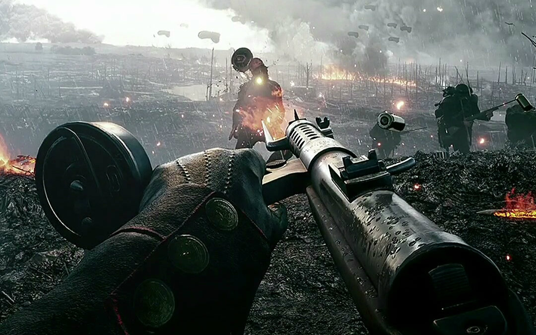 [图]《战地1》Battlefield One 44 Minutes Of Raw Gameplay | Squads Liv