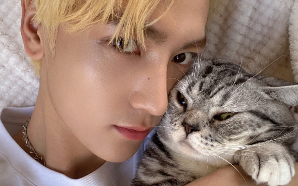 【cto男团】杨梓鑫和他的爱猫杨憨憨_哔哩哔哩 (゜
