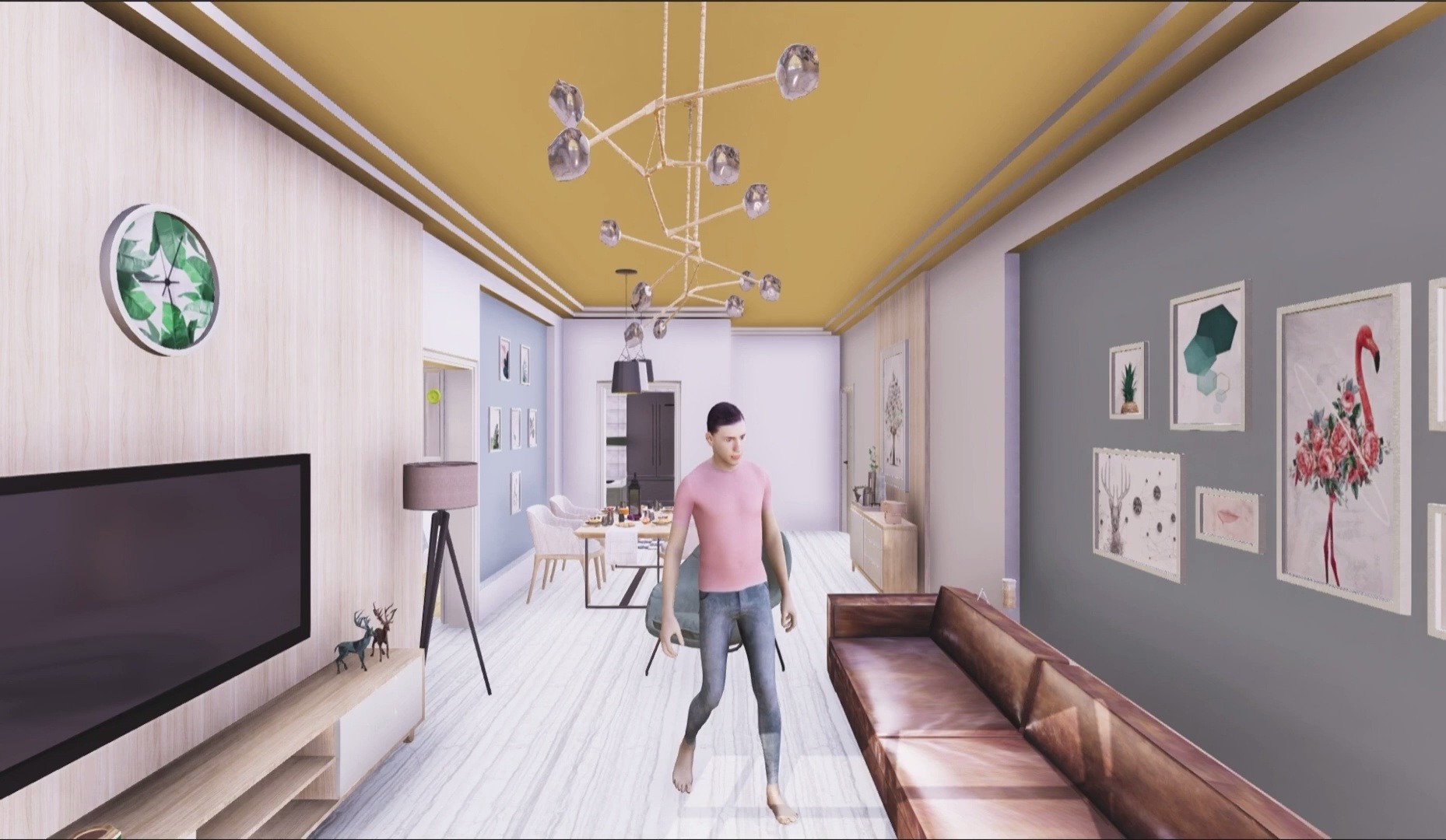 SAMP: Scene-Aware Motion Prediction (ICCV2021)-PS_MPIIS-PS_MPIIS-哔哩哔哩视频