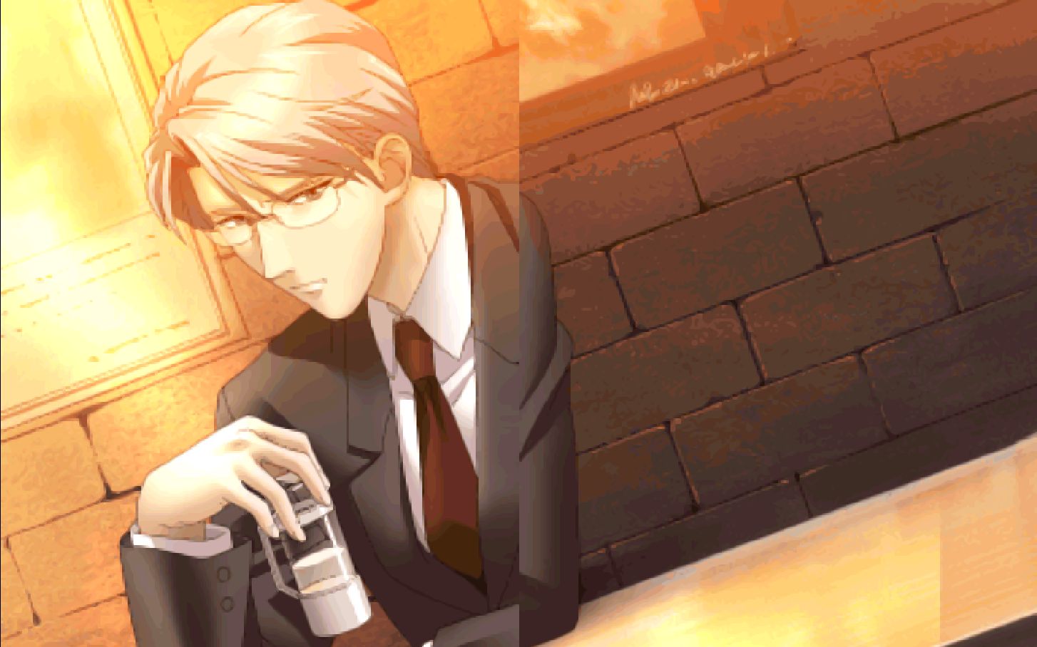 【由之游】心跳回忆gs~1st love~冰室零一-cg-常去的店_哔哩哔哩 (゜