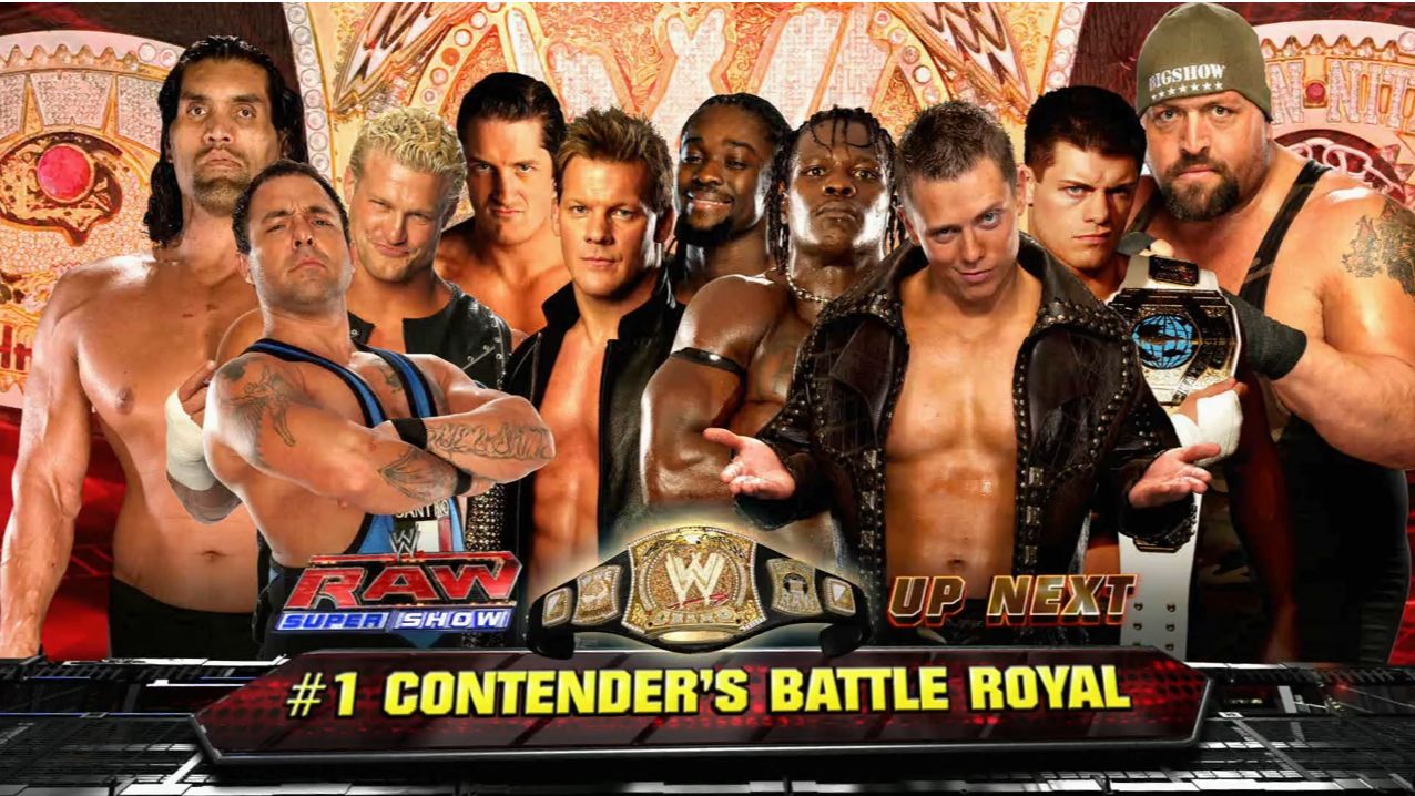 FEBRUARY 20, 2012 WWE Championship #1 Contenders Battle Royal哔哩哔哩bilibili