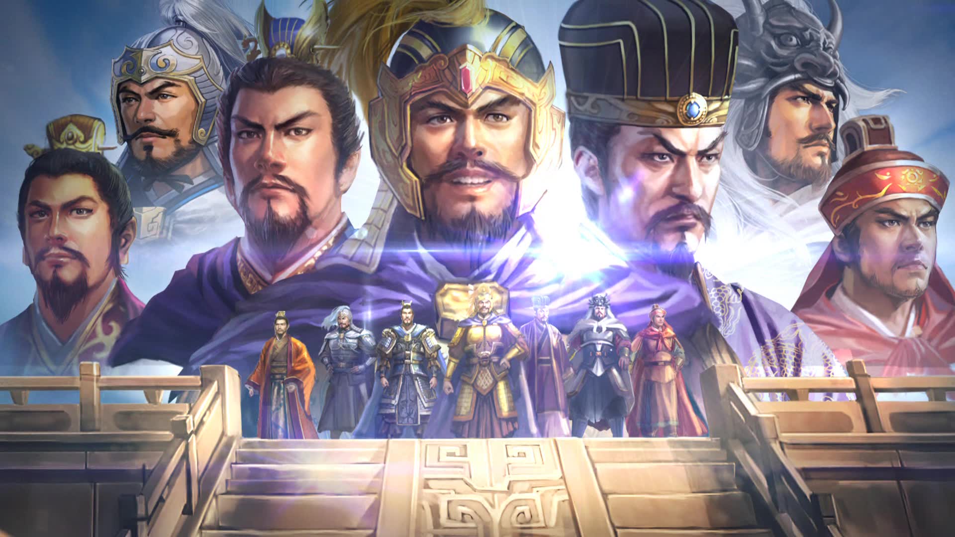 三国志14全开头cg无字幕后台版(含秋风五丈原)