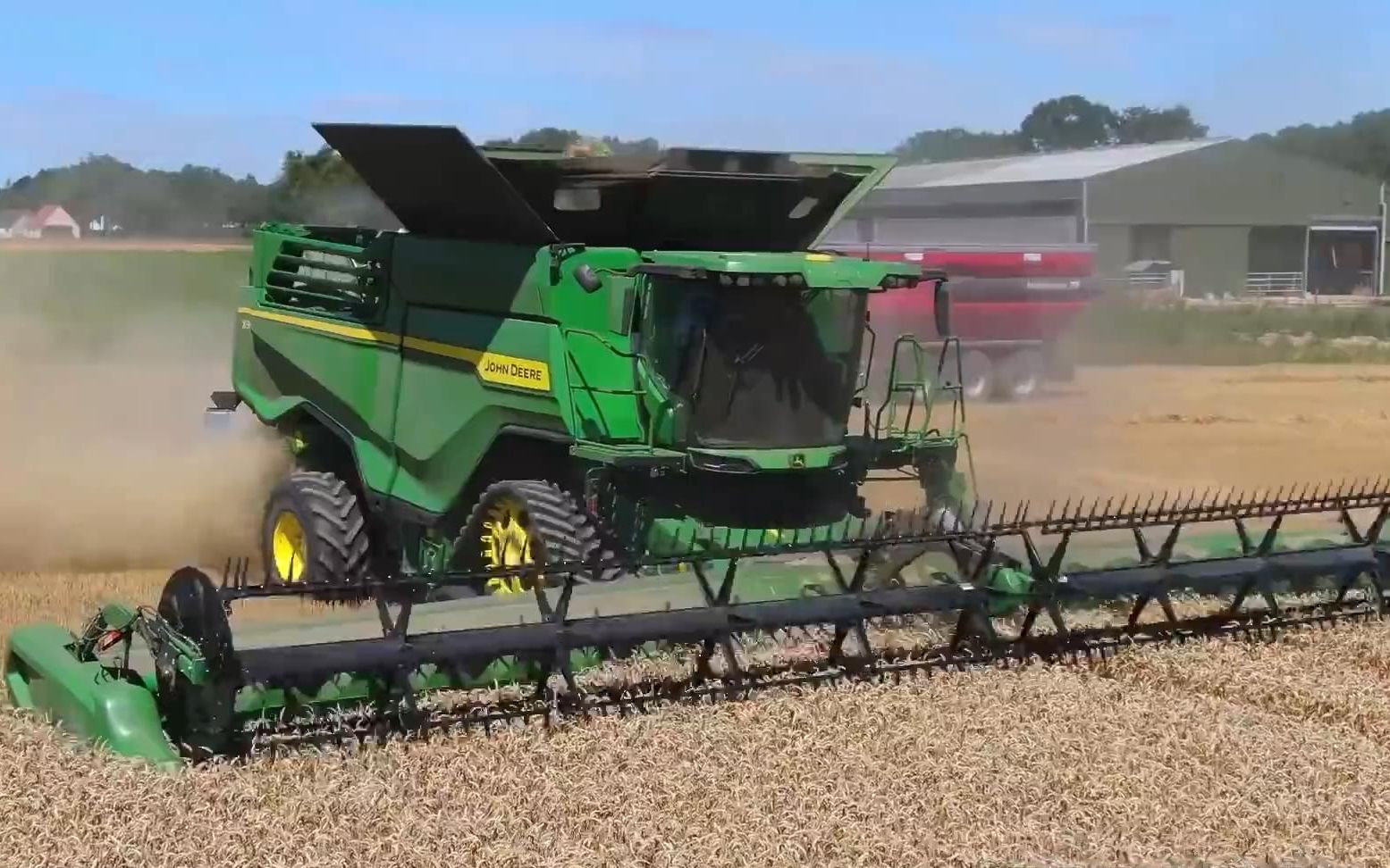 新约翰迪尔x9-1100 100t 联合收割机