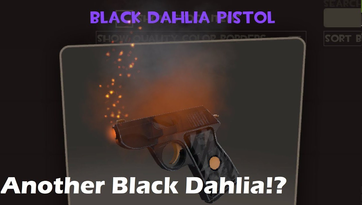 [图]TF2 Showcase: Another Unusual Black Dahlia!?