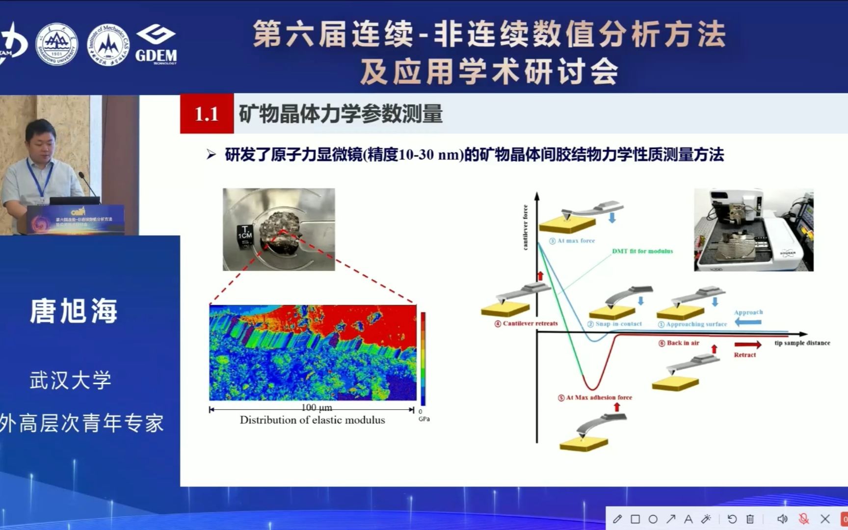 唐旭海教授讲矿物晶体工程岩体多尺度数字孪生方法哔哩哔哩bilibili