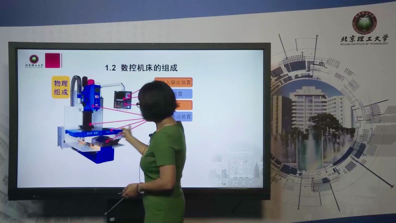 数控机床的组成478机床数控系统综合设计远程教育|夜大|面授|函授|家里蹲大学|宅在家|在家宅哔哩哔哩bilibili