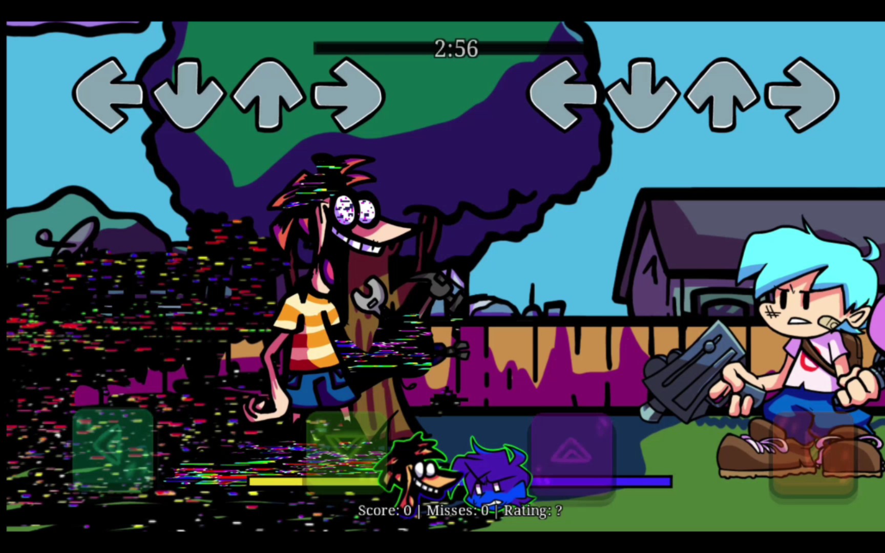 【fnf优质模组【错误化】vs错误化飞哥【神曲警告】【毁童年】(3/1)