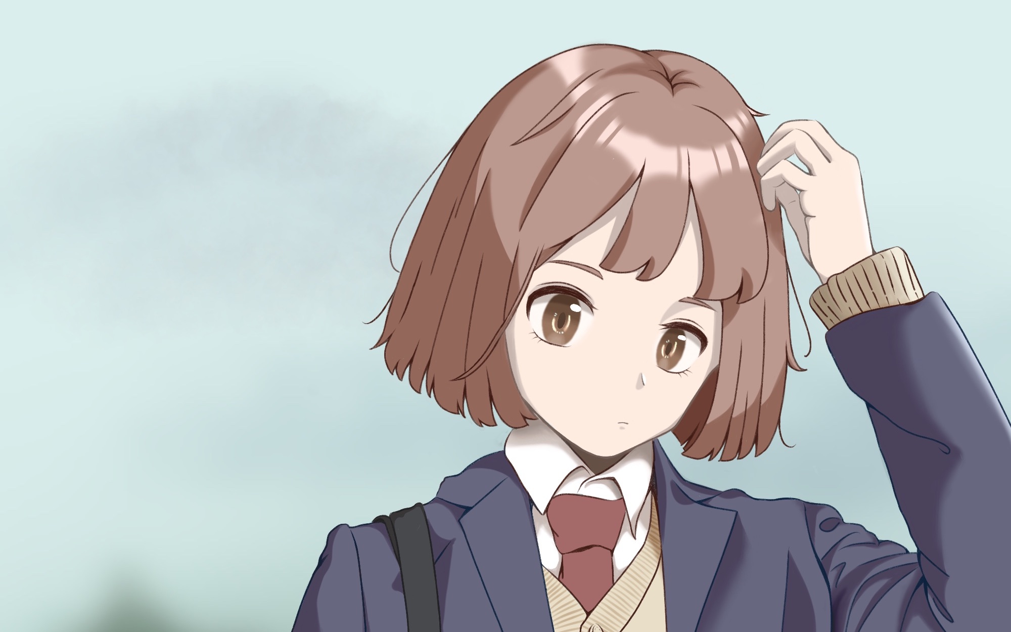 【ipad画画】新手练习 jk小姐姐_哔哩哔哩 (゜-゜)つロ 干杯~-bili