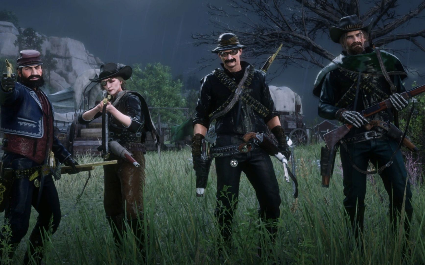 荒野大镖客ol 萌新城堡之王第一次百杀