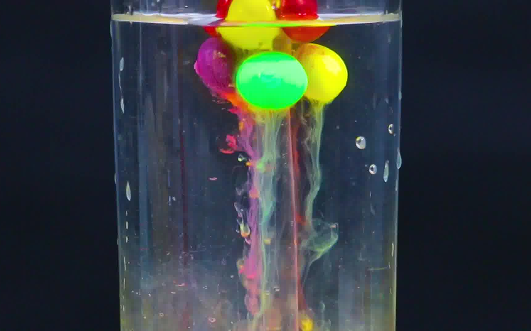 彩虹瀑布科学小实验图片